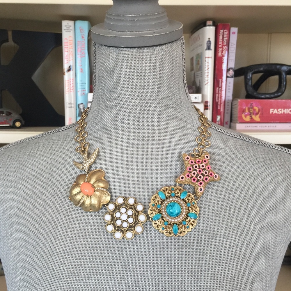 Large Statement Necklace - image 1